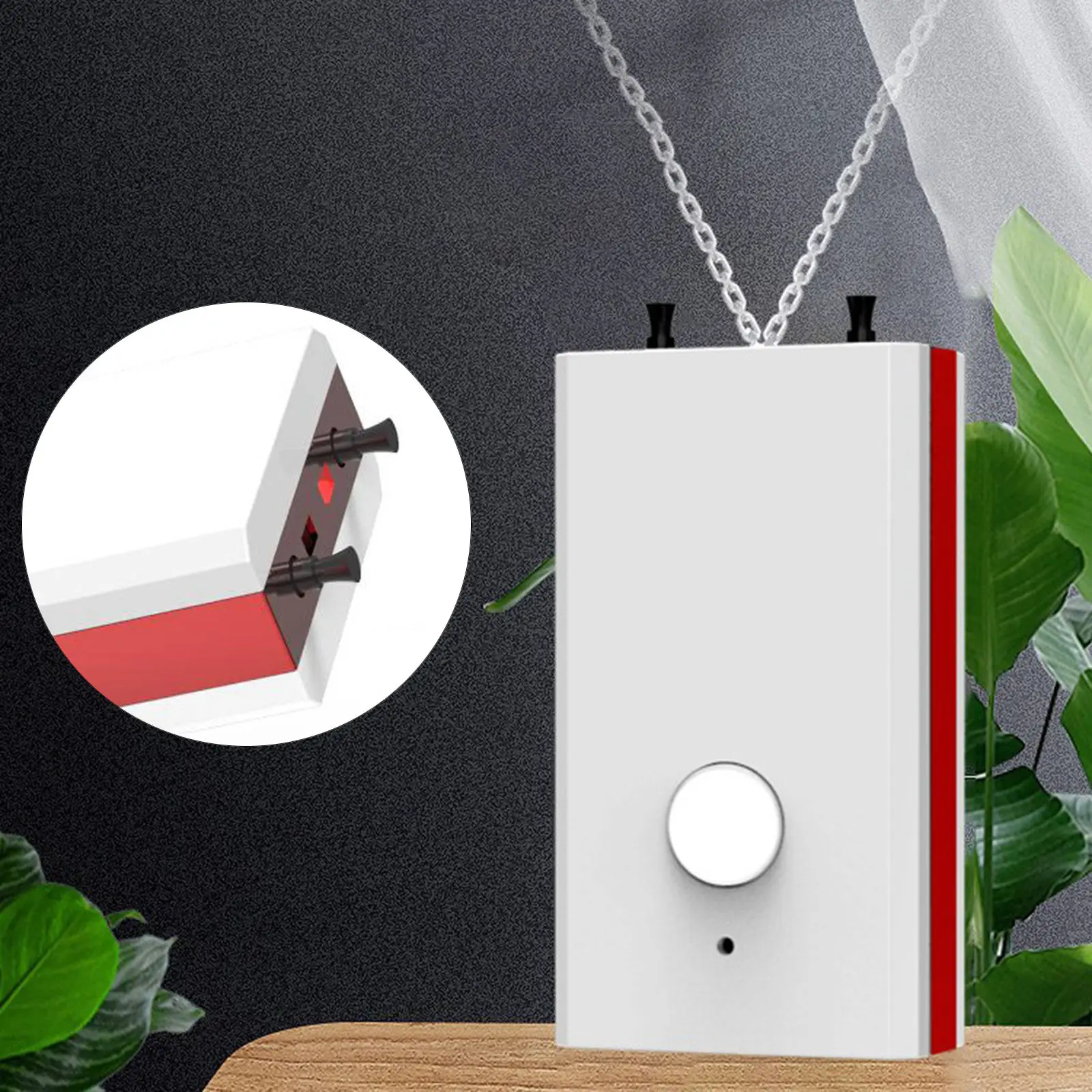 Air Purifiers Necklace Wearable Negative Ion Air Necklace for Kids Adults