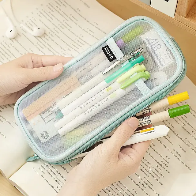 Cute Kawaii Large Capacity Pencil Case School Pen Case Supplies