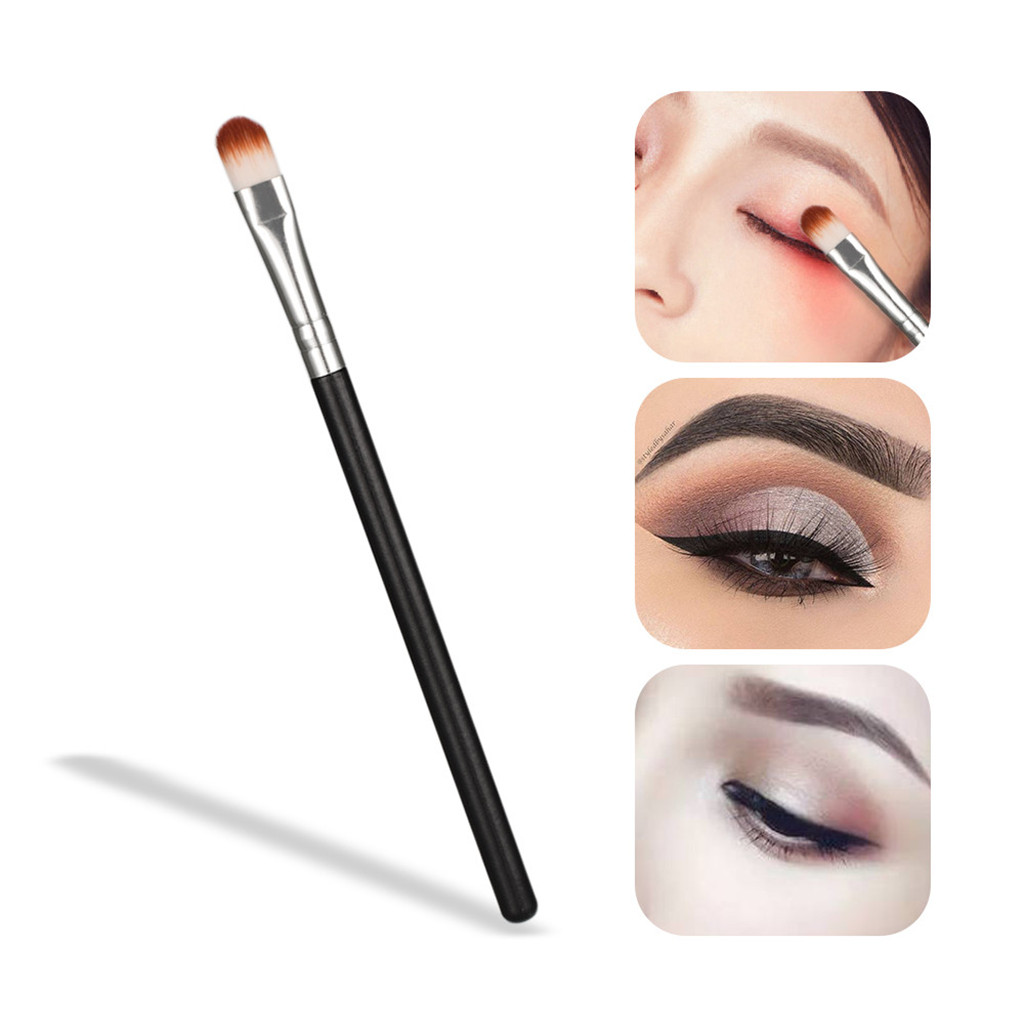1Pcs Mini Precision Kabuki Blending Brush - Soft Nylon Eyeshadow Brush Best for
