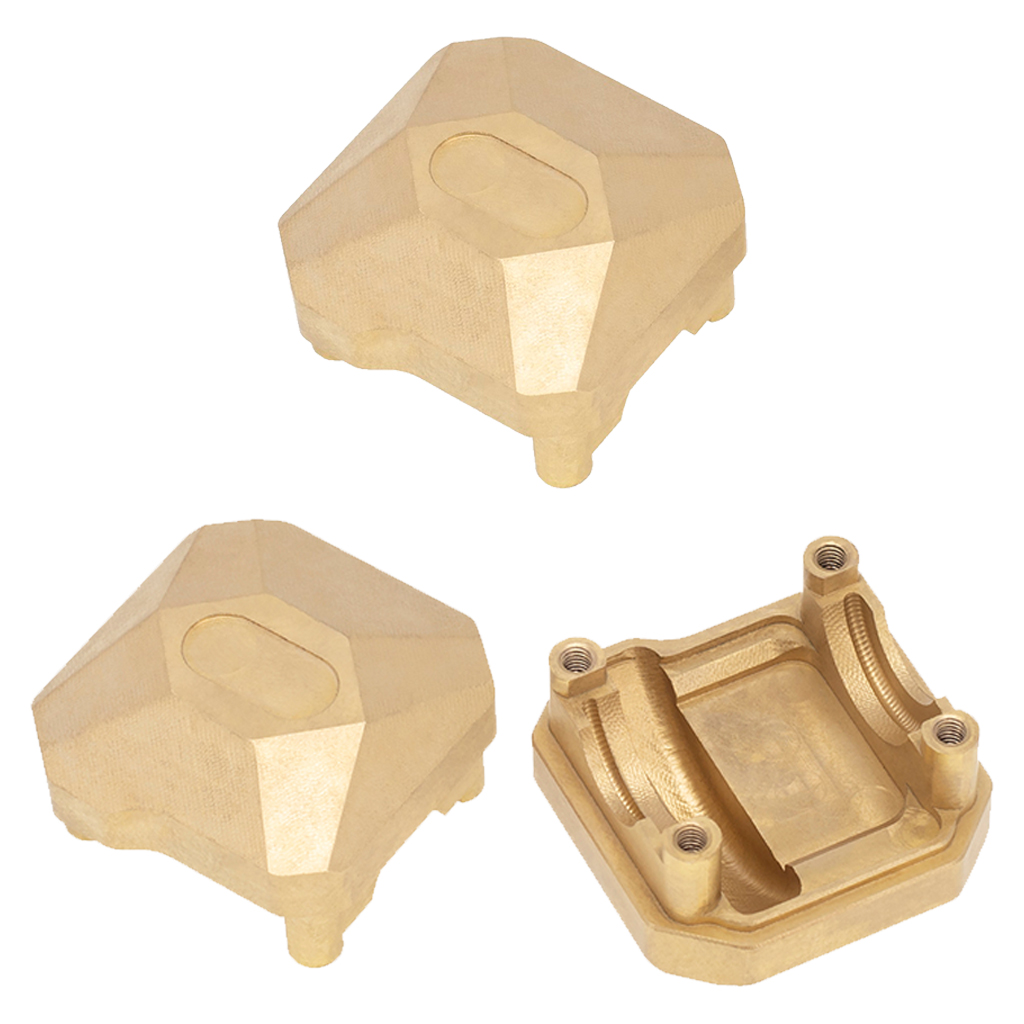 1:10 RC Brass Differential Cover for Axial SCX10 II 90046 90047 Model Trucks