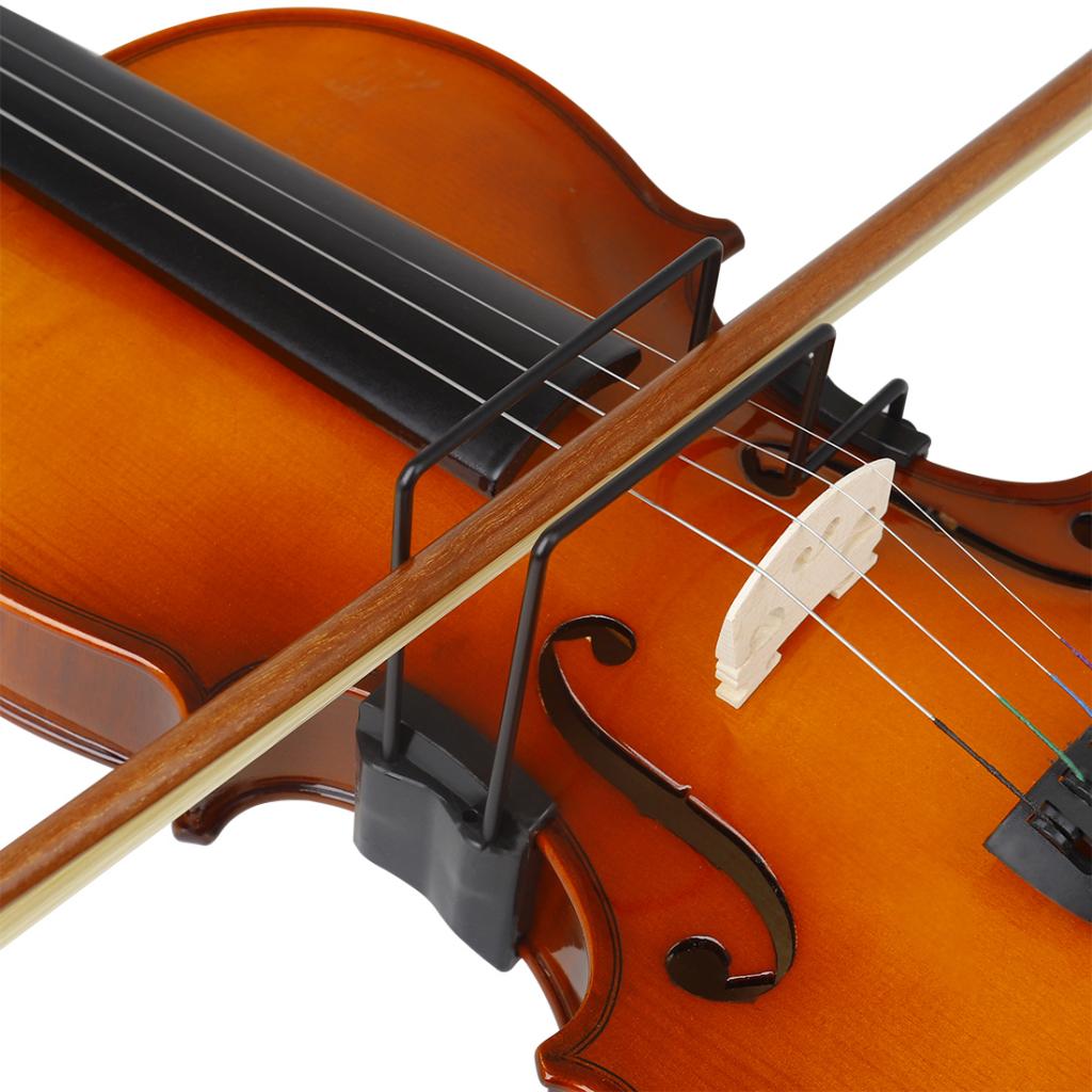 Violin Bow Corrector Fiddle Straighten Collimator Black 4/4 Size
