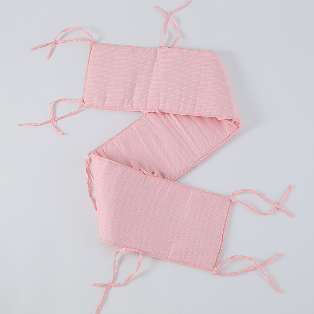 Baby Infant Bed Protector Cot Safety Cotton Blend Rail Crib Bumper Pads