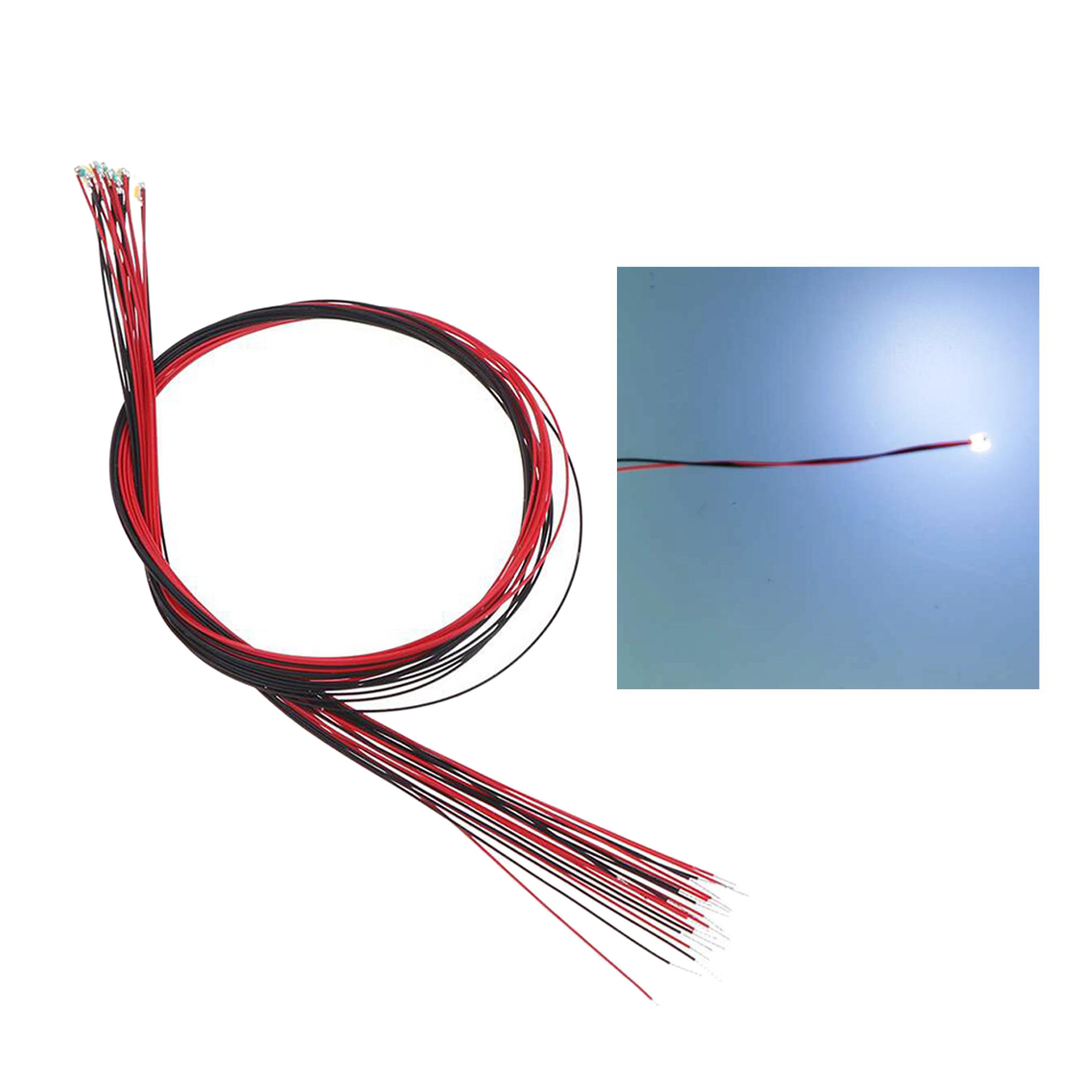 10pcs Model Train Railway Lamppost Fairy Garden Lawn LED Lights Layout 30cm DIY Landscape Layout Lighting Lamp Post Light