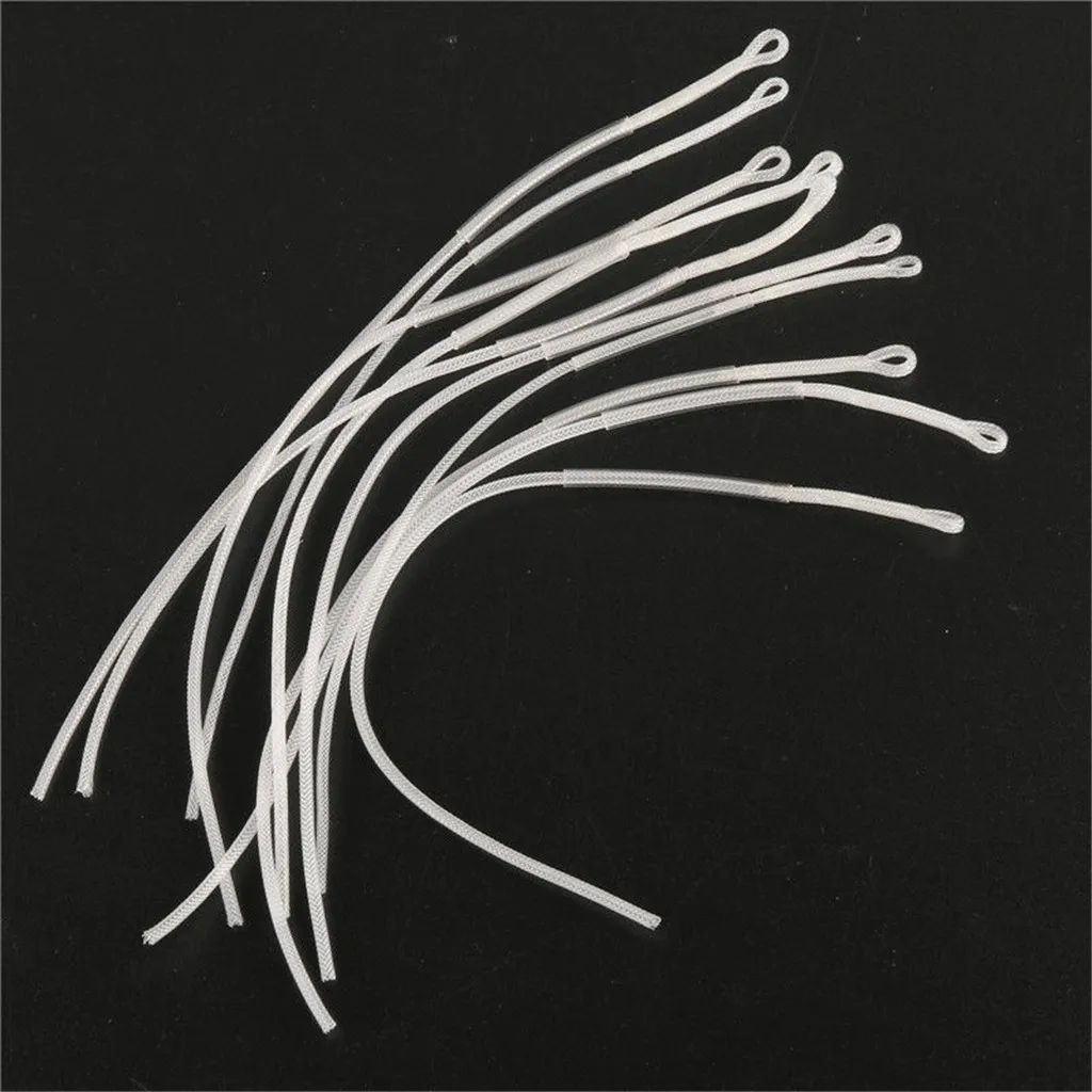 10 Pieces High Tension Plastic Fly Fishing Line 30LB 15.6cm / 6.14 inch