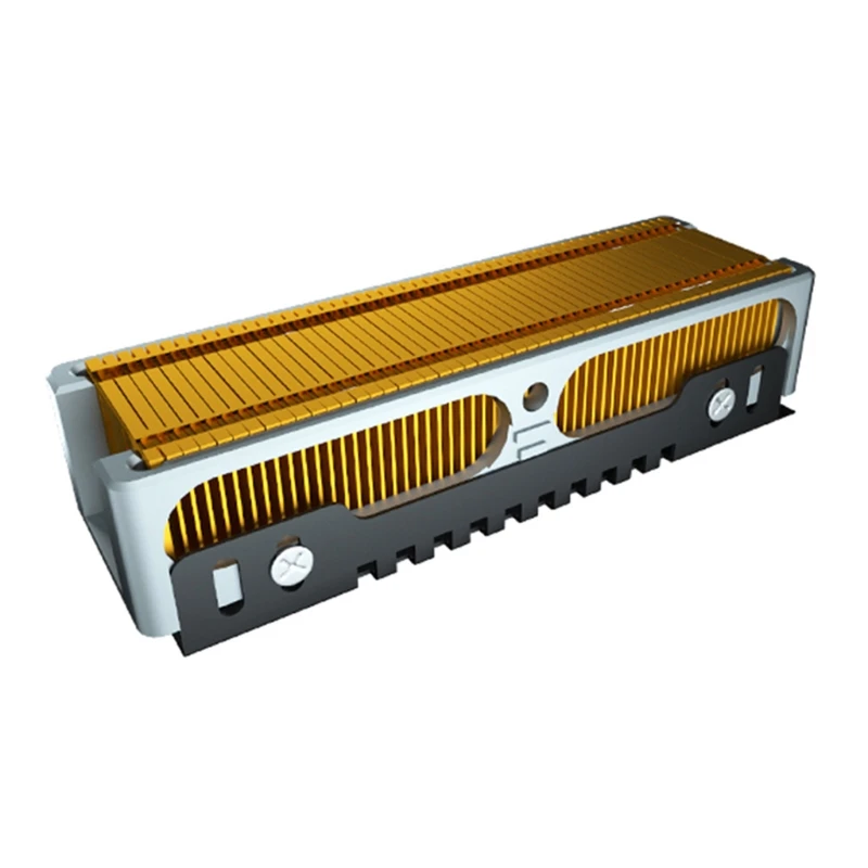 All Copper Heat Sink for M.2 NVMe SSD - Heat Pipe Radiator for 2280/22110 Hard Disks Description Image.This Product Can Be Found With The Tag Names Cheap Computer Cables Connectors, Computer Cables Connectors, Computer Office, High Quality Computer Office