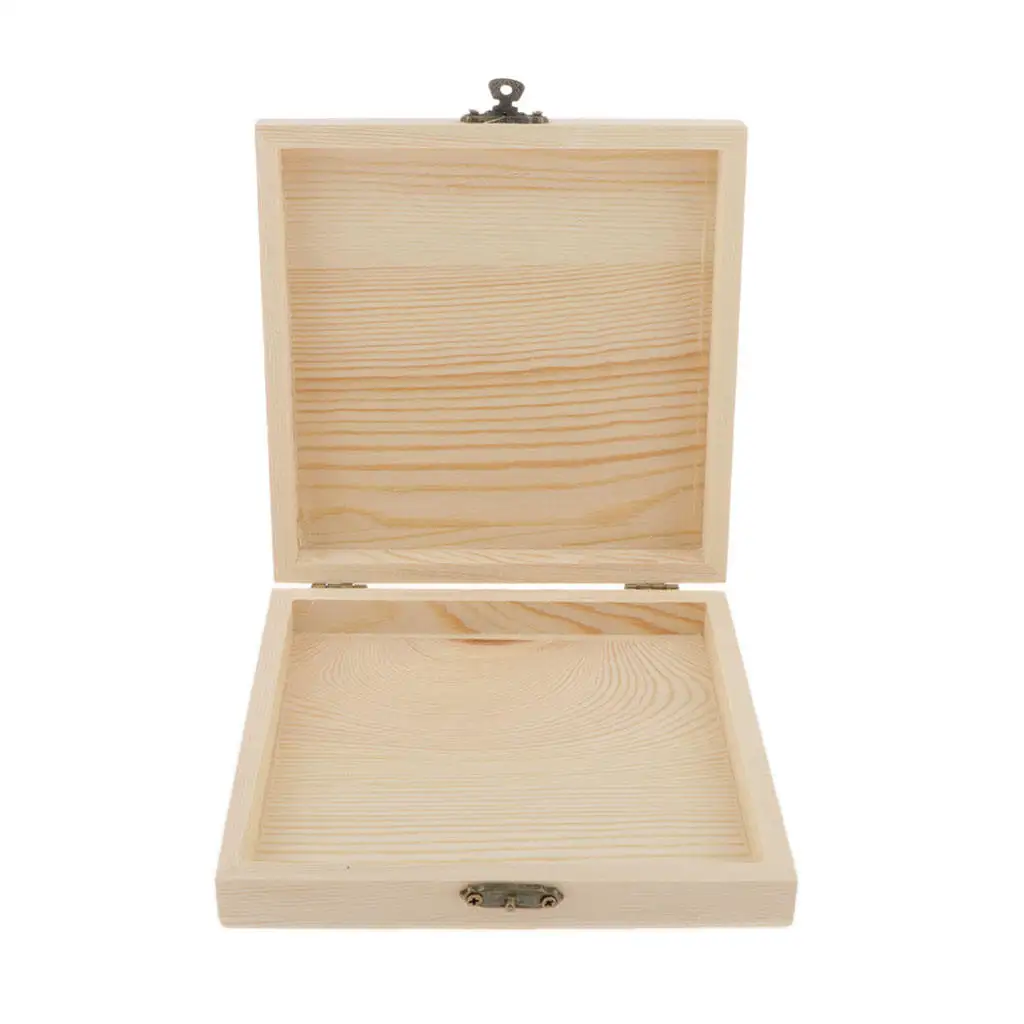 Multi-purpose Wood Box Make Your Own Gift Box, Jewelry Box, Photo Box, Money