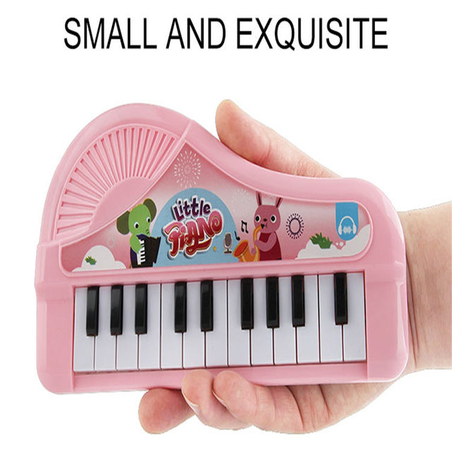 Junlucki Teclado de piano, teclado de piano, brinquedo para meninas,  presentes musicais para crianças e bebês (piano estéreo atualizado) branco)