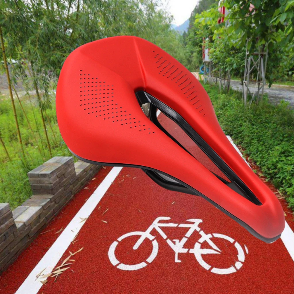 Bike Seat Saddle Soft Comfort Road Mountain  Outdoor Cycling Cushion