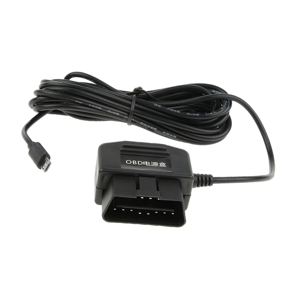 Cheap Car  Cam Hardwire Kits 12V/36V to 5V Recorder Power Adapter  Cable for DVR GPS 3.5 Meters