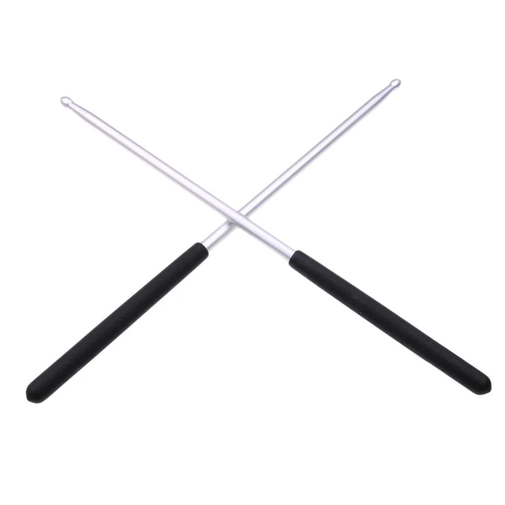 1 Pair Aluminum Alloy Drumsticks For Drummer Musical Playing Drum Accessory