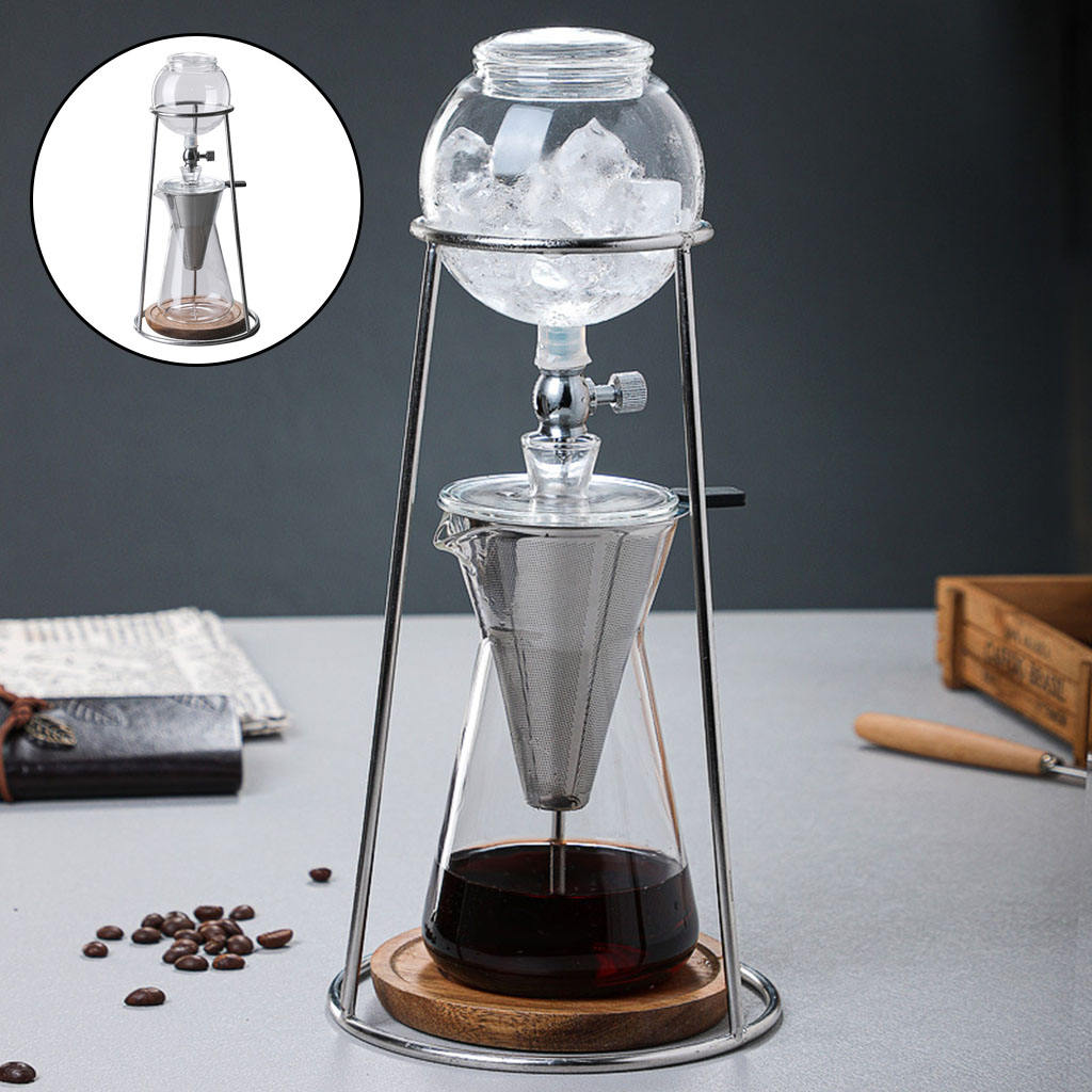 Espresso Drip Maker Coffee Maker Drip Cold Brew Coffee Maker 600ml Cold Brew Coffee Ice Coffee Maker Iced Coffee Cold Brew Drip