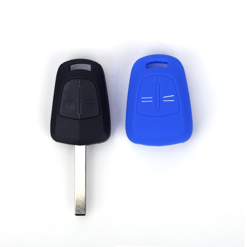 Estuche De Llavero Nuevo Con 2 Botones + Hoja HU46 Para Opel / Vauxhall Corsa, Agila, Meriva, Combo