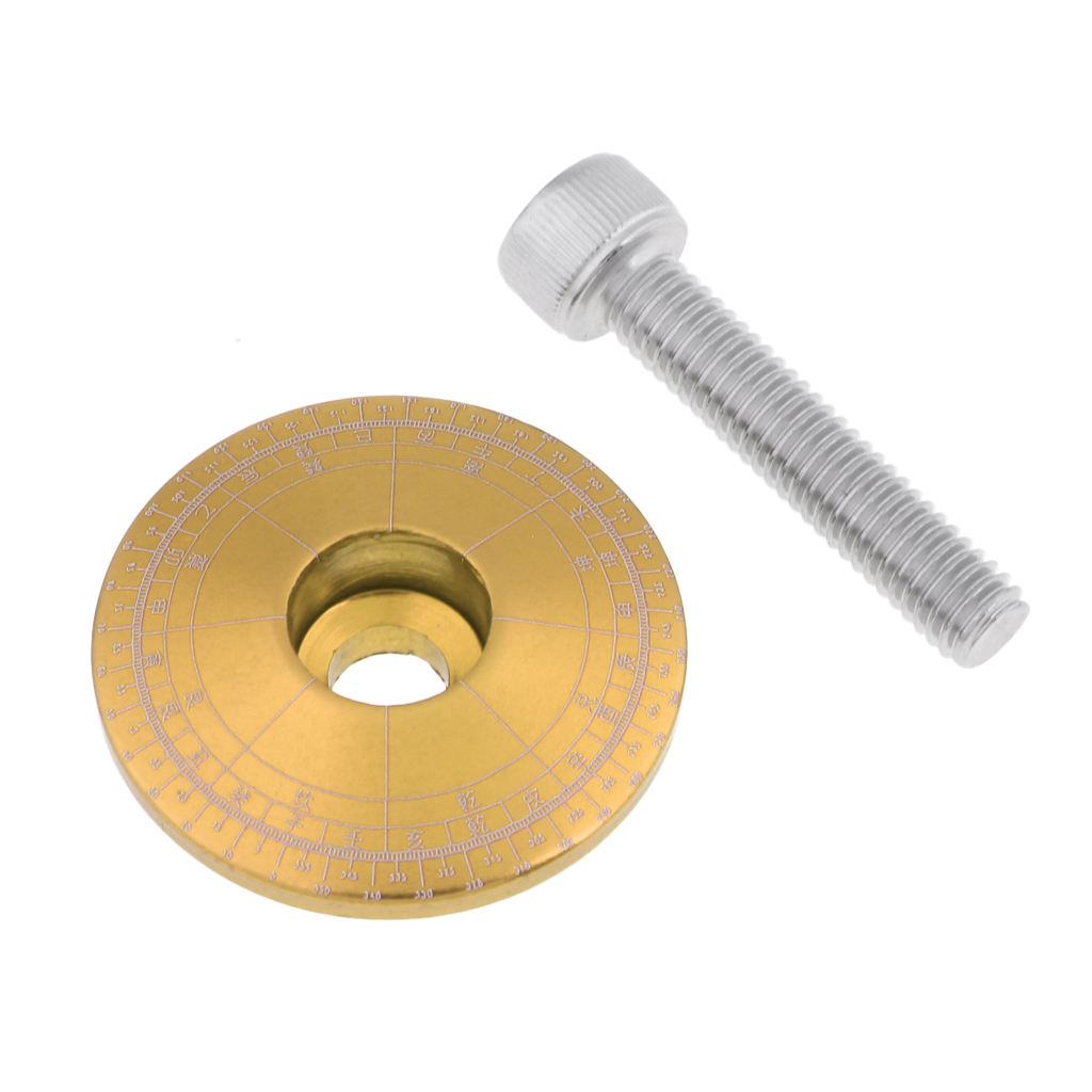 Aluminium Alloy Bicycle Road Mountain Bike 1 1/8'' (28.6mm) Steerer Fork Headset Stem Top  Headset Top