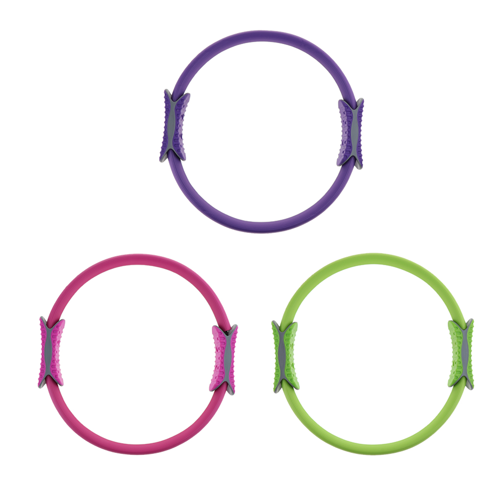 Dual Grip Flexibility Training Yoga Pilates Ring Muscle Exercise Circle Fitness Magic Circle for Yoga Fitness Slimming Tool