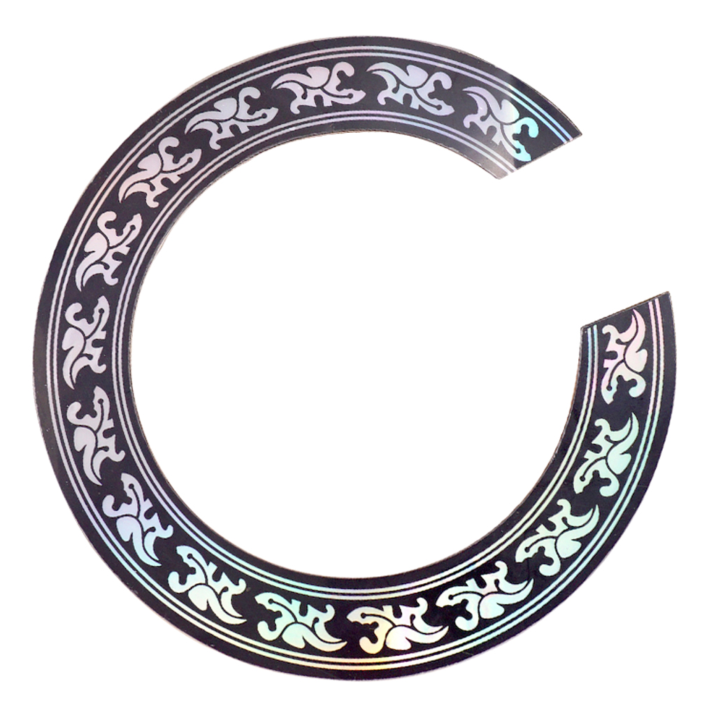Classic Soundhole Rosette For 40/41 Inch Acoustic Guitar Accessories