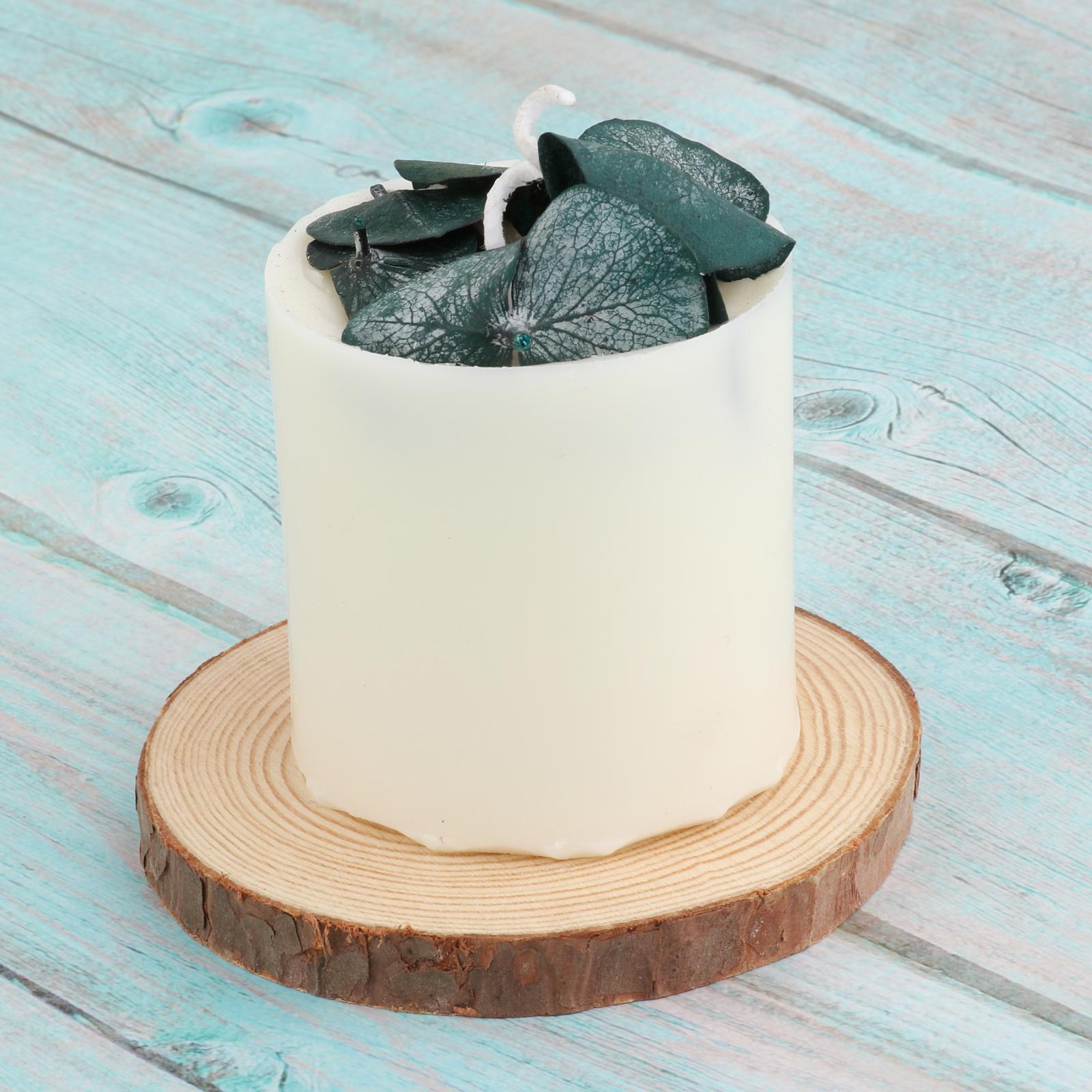 Scented Candle Dry Flowers Roses Tealight Photo Props Candles Decoration