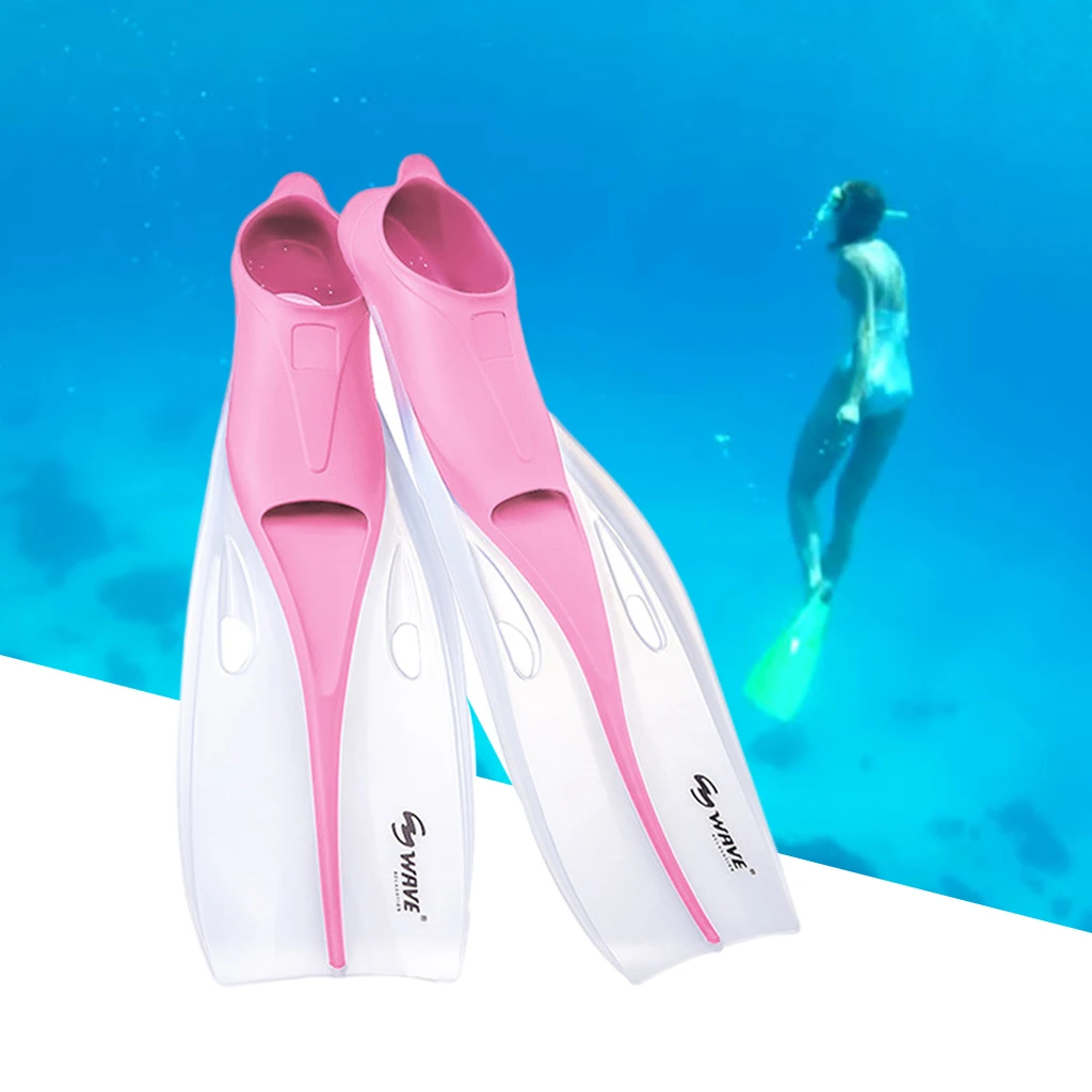 Adult Snorkeling  Full Foot Flippers Swim  Comfortable Scuba Diving Flippers Snorkeling Equipment Water Sports Accessory