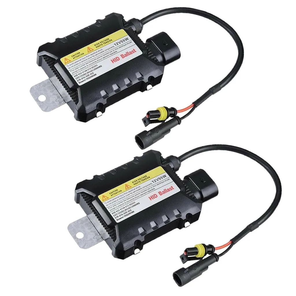 2x Car Lamp Ballast Replacement Ballast Waterproof for For H1 H4 H8 H11 H13 9006 9007