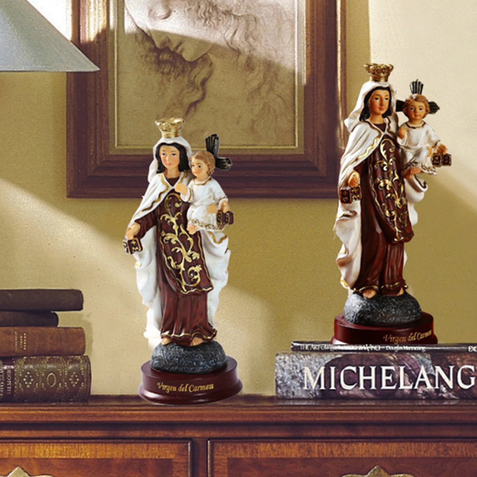Exquisite Our Lady of Grace Virgin Mary Catholic Religious Statue Figurines