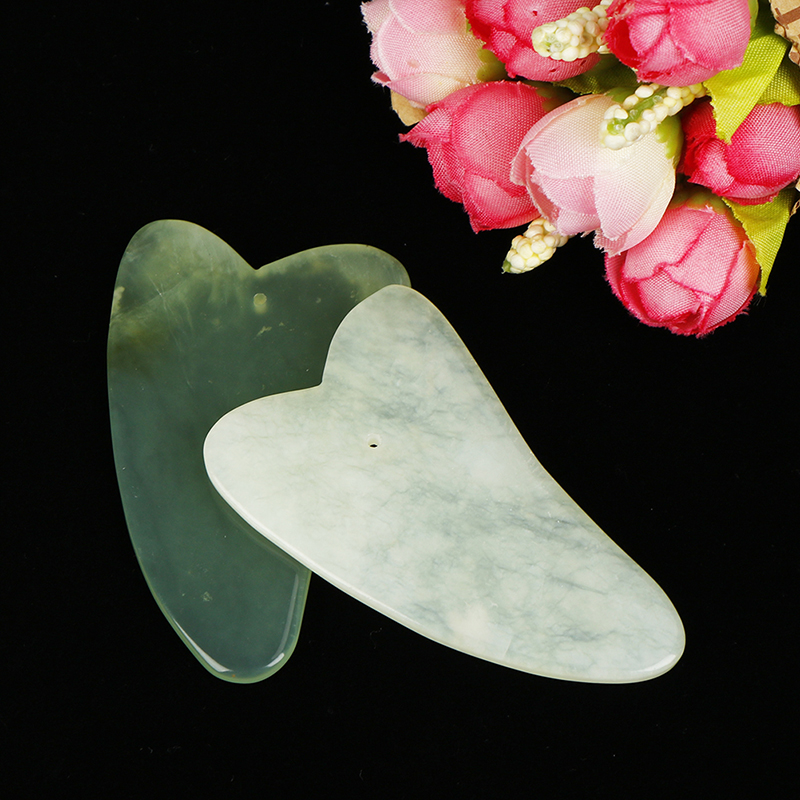 Best of Quartz Jade Guasha Board Natural Stone Scraper Chinese Gua Sha Tools Neck Body Acupuncture Spa Acupuncture Scraper Therapy Reviews & Tips