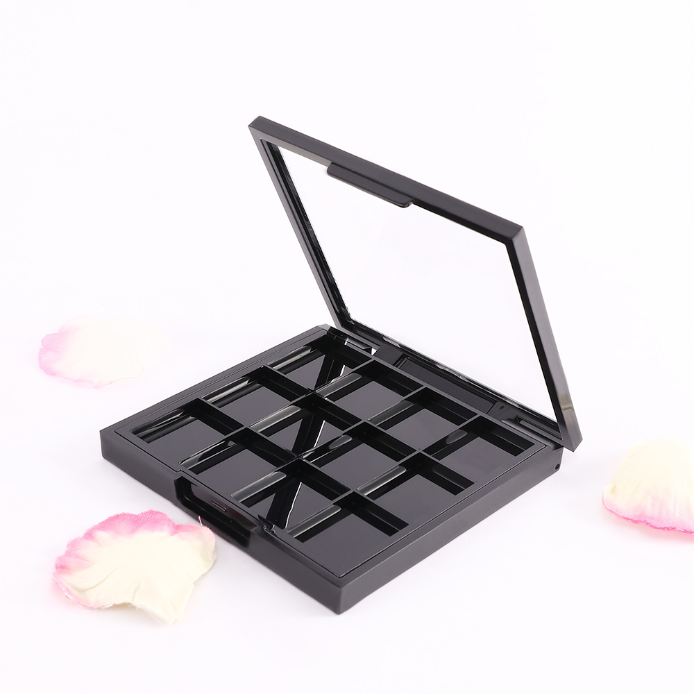 Best of Black 12 Grids Empty Eyeshadow Dish Makeup Palette With Clear Top For Concealer Lipstick Blush Loose Powder Storage Box Reviews & Tips