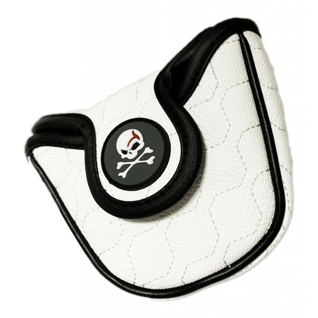 Golf Putters Headcover Skull Club Mallet Putter Head Cover Protector Replacement