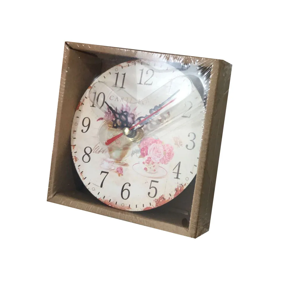 gold clock 1PCS Wall Clock Vintage Style Antique Wood Wall Clock for Home Kitchen Office retro clock analog wall clock living room bedroom gold wall clock