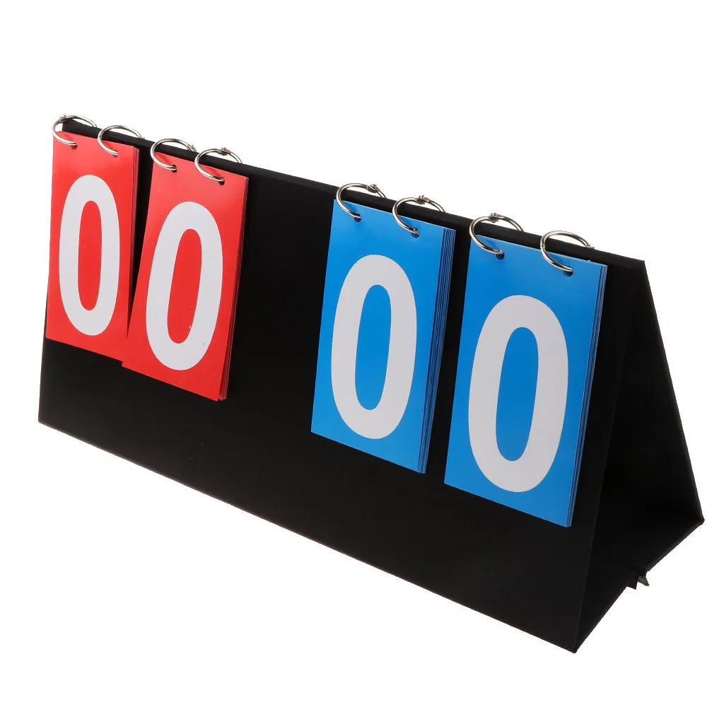 4 Digital Portable Table Top Scoreboard  for Basketball, Table Tennis