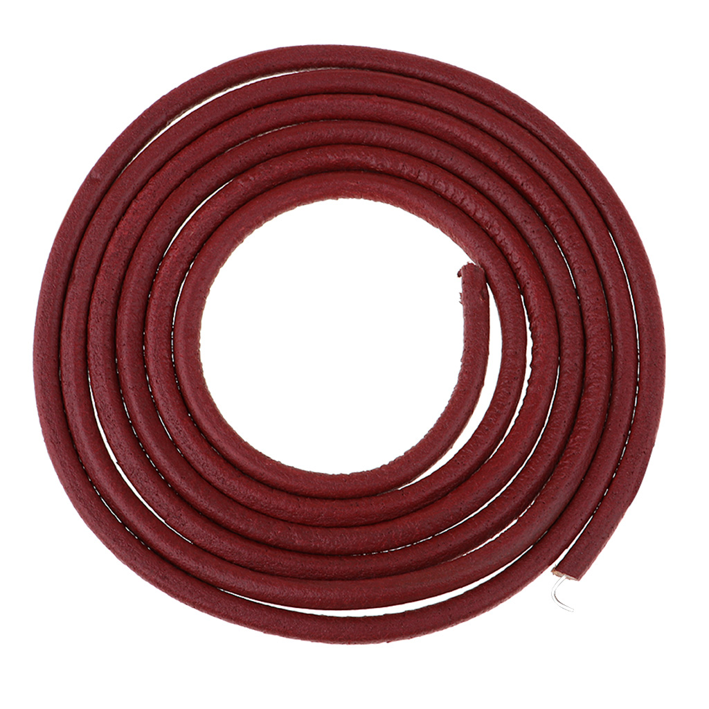 184cm 5mm Sewing Machine Leather Treadle Parts Belt Replacement for Old Sewing Machine
