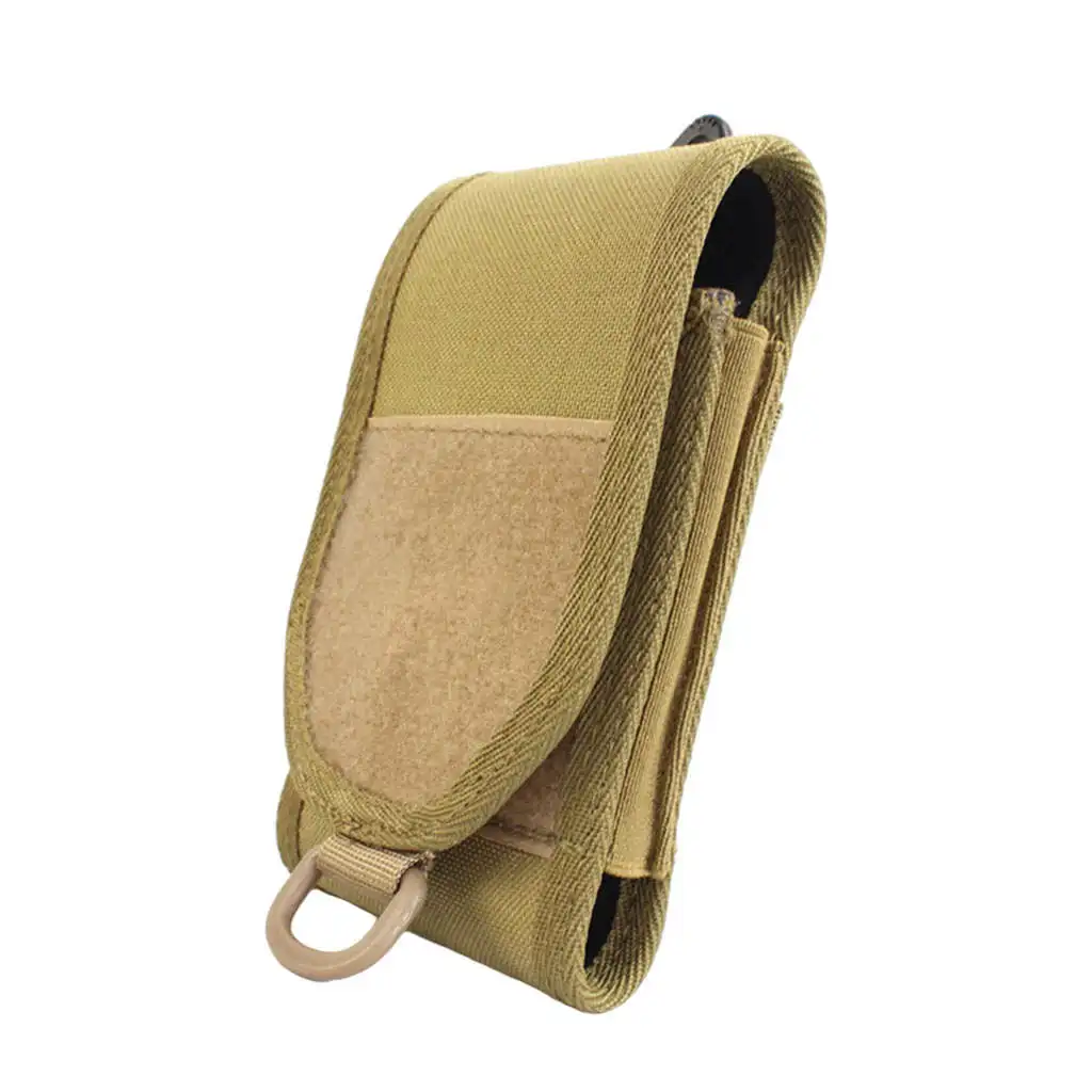 Molle Phone Pouch Cellphone Case Molle Gadget Bag Large Outdoor Waist Bag Belt Loop Holster Smartphone Pouch Cell Phone Holder