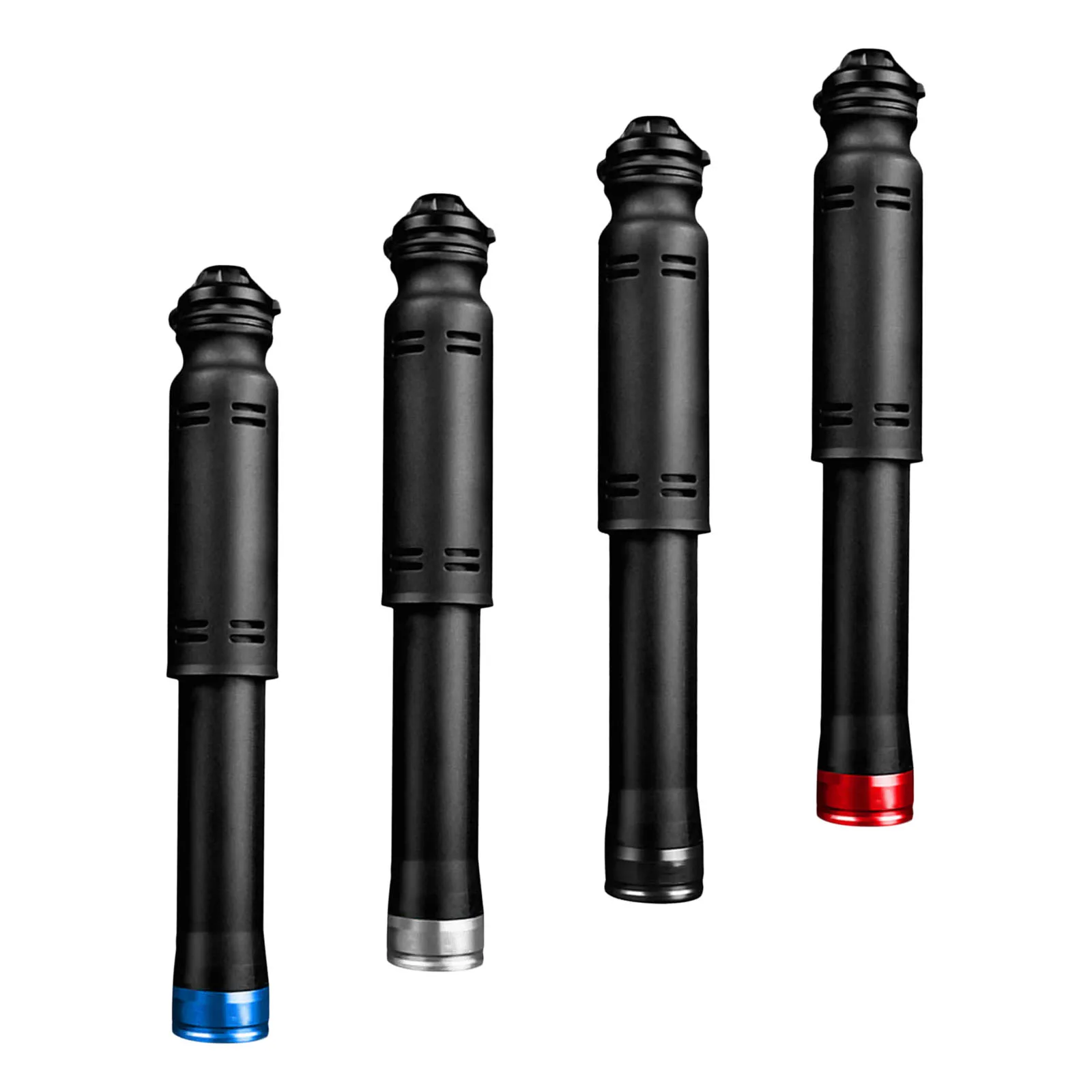Portable Mounted Adapter Lightweight Road Pressure Valve Puncture Bicycle Pump for Bicycle MTB BMX Basketball Motorcycle