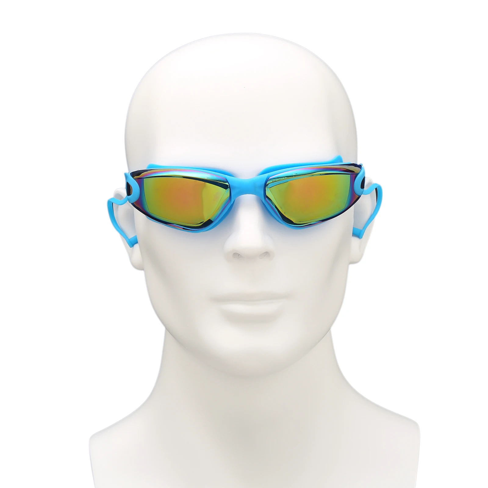 Swimming Goggles UV Protection Anti-fog Earplugs Swim Goggles