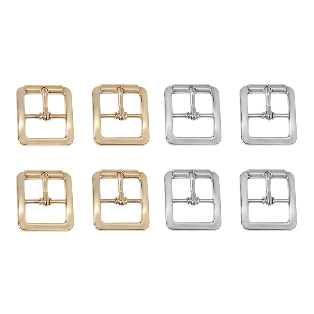 4pcs/pack Metal Center Bar Buckles Pin Art Crafts Sewing Doll DIY 20mm