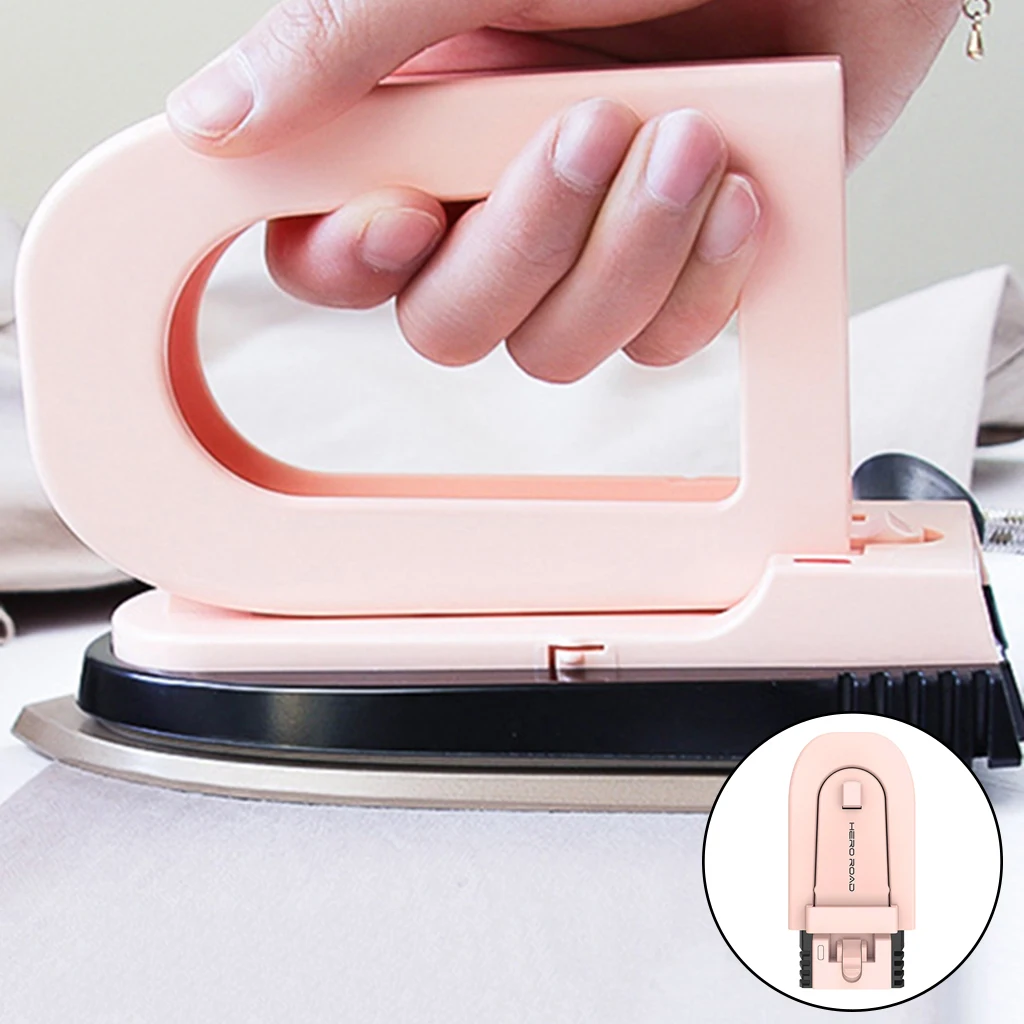 Hand Holding Mini Electric Iron for Patchwork Quilt Cloth Business Travel