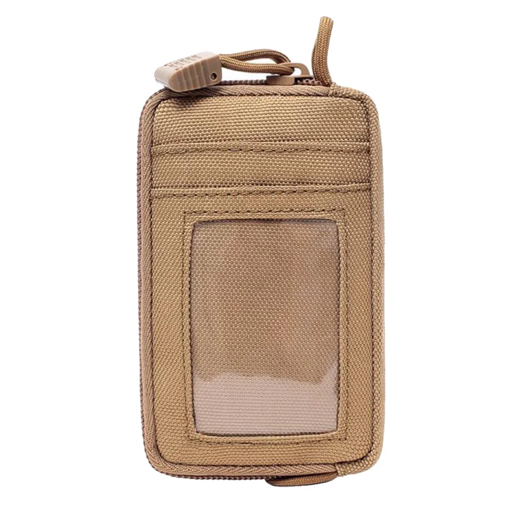 Oxford Cloth Mini Wallet Card Money Key Pack Waist Bag Fishing Hunting Waist Bag