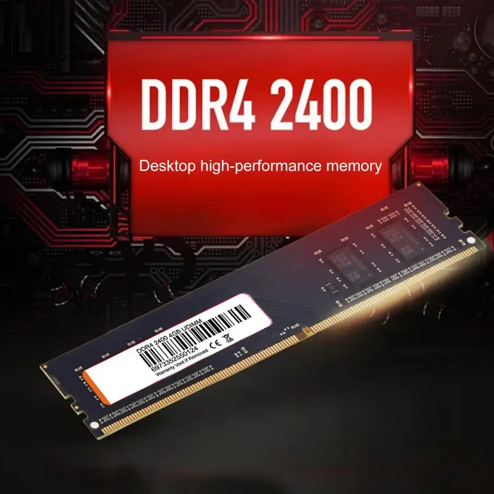 Módulo de memória ram ddr4 4gb 2400mhz 1.2v PC4-2400 4 para desktop