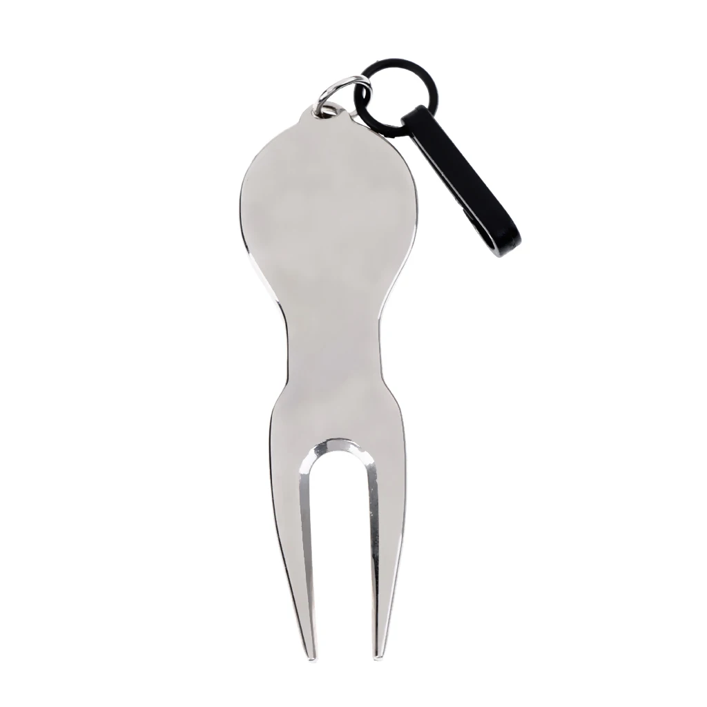 Portable Lightweight Alloy Golf Divot Repair Tool and Magnetic