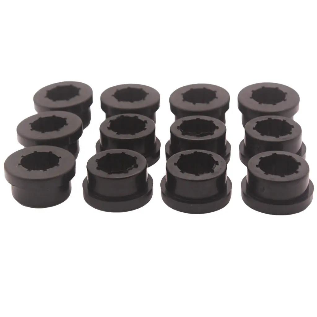 12x Black Bushings For Skunk2 EG EK DC Lower Control Arm & Rear Camber Kit