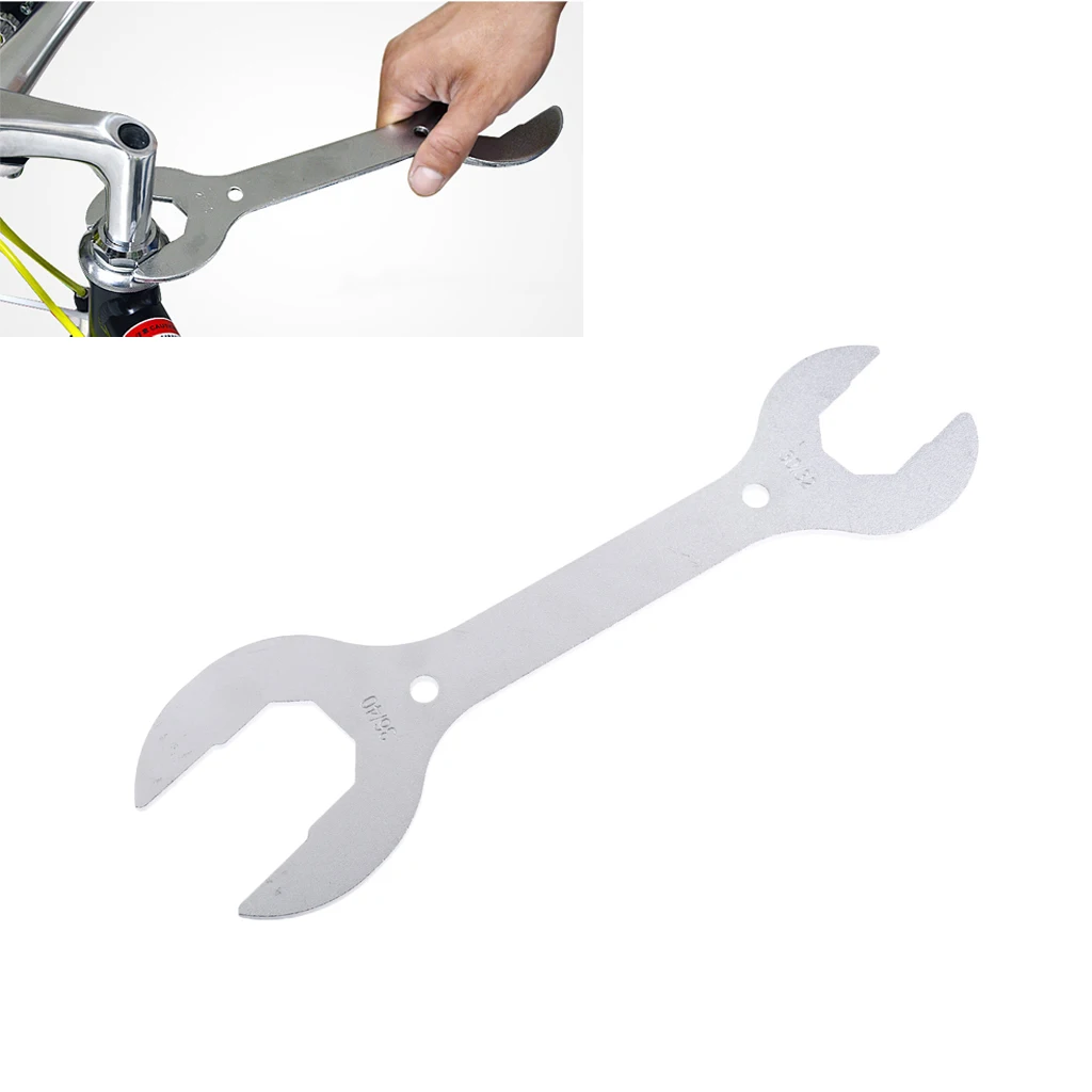 Bike Head Open End Axle Hub Wrench Bicycle Headset Spanner 30 32 36 40mm for Removal and Installation of Headset and Axis