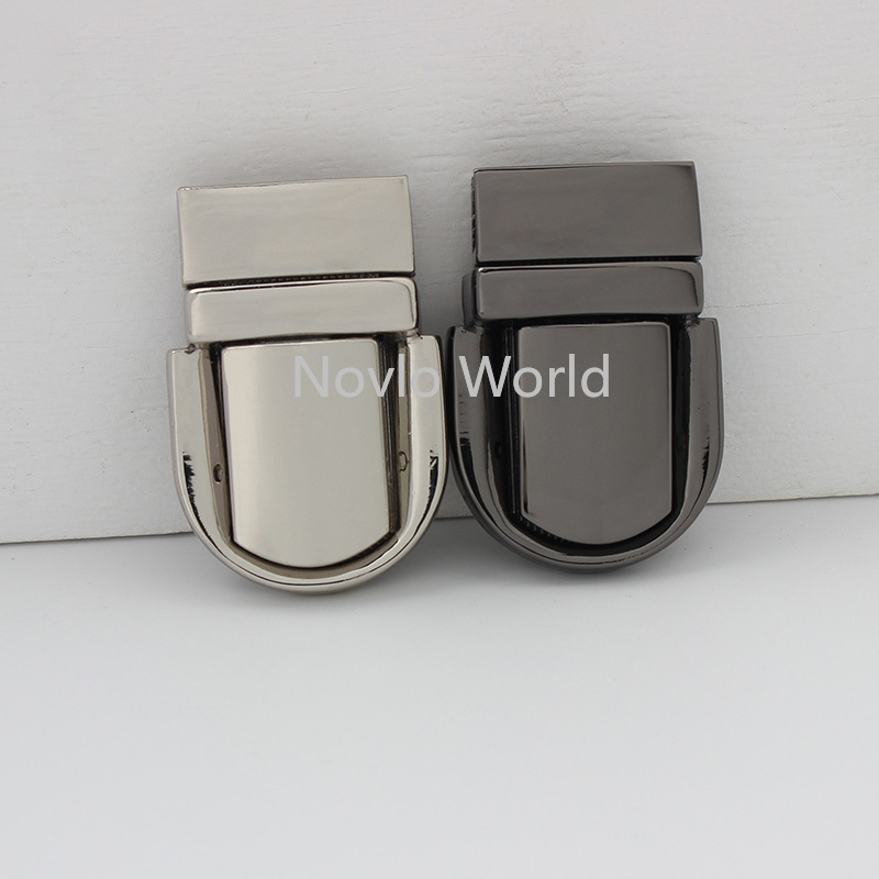 Nolvo Welt 2-10 stück 5 farben 44*31mm presse lock großhandel push tasche lock günstige tasche schloss – Detail 4