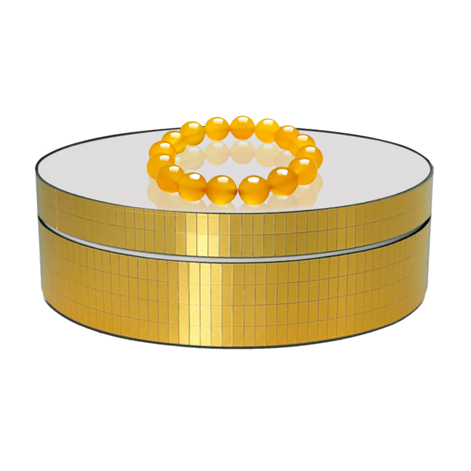 Intelligent Rotating Turntable Display Stand with Charge Battery For Jewelry and Watches