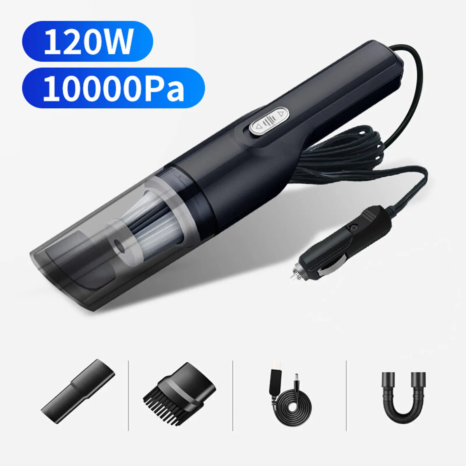 Car Vacuum Cleaner Portable Handheld Auto Vacuum Mini Cleaner