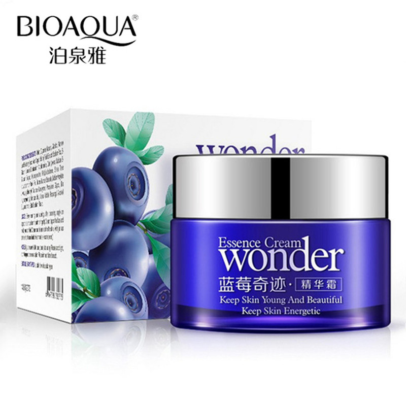 Best of BIOAQUA Blueberry Face Cream Essence Whitening Cream Moisturizing Snail Cream Deep Hydrating Anti Wrinkle Face Serum Skin Care Reviews & Tips