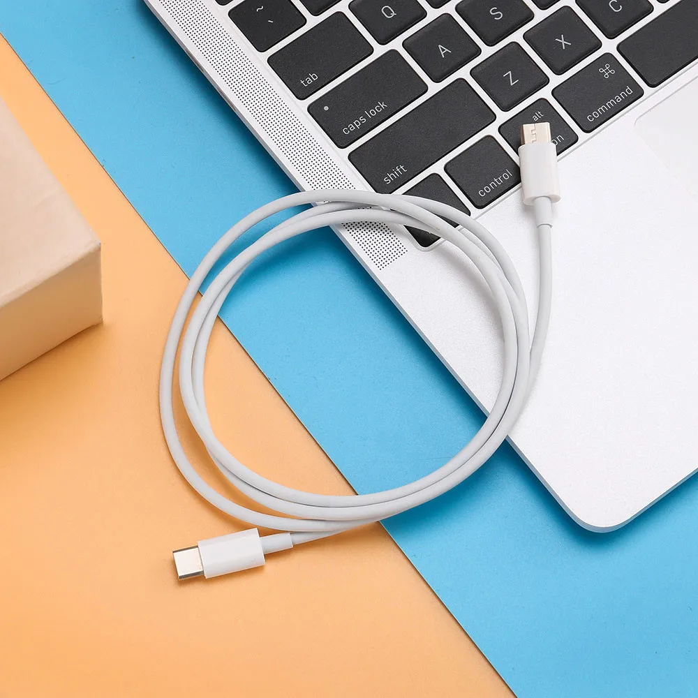 usb quick charge Double Type-C Data Cable Sync Fast Charger Charging Cable Line Connector 2M for MacBook for Ipad Pro 11/12.9inch In Stock usb quick charge 3.0