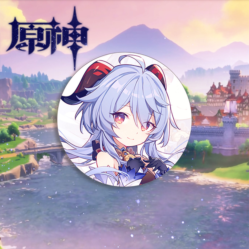 Game Genshin Impact Brooch Pin Hu Tao Klee Xiao Zhongli Raiden Shogun Ganyu Cosplay Anime Badge Accessories For Clothes Bag Gift Game Genshin Impact Brooch Pin Hu Tao Klee Xiao Zhongli Raiden Shogun Ganyu Cosplay Anime Badge Accessories For Clothes Bag Gift