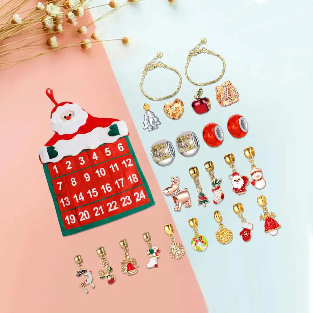 CALENDAR of THE 24PCS CHARMS of CHARM of CHARMING 24PCS HELP for THE