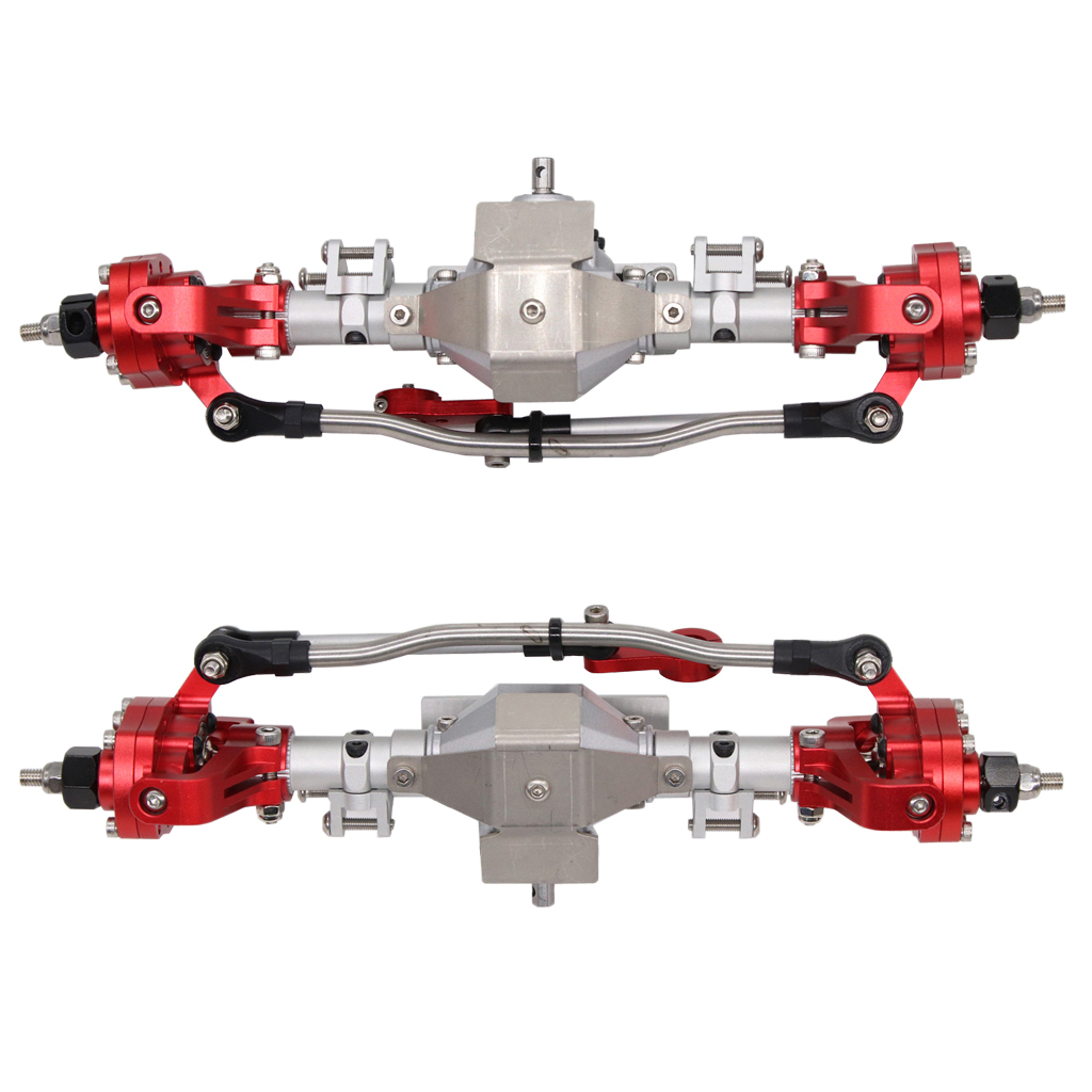 For SCX10 Axle Front/Rear for 1:10 RC Crawler Car Replacement Accs Parts