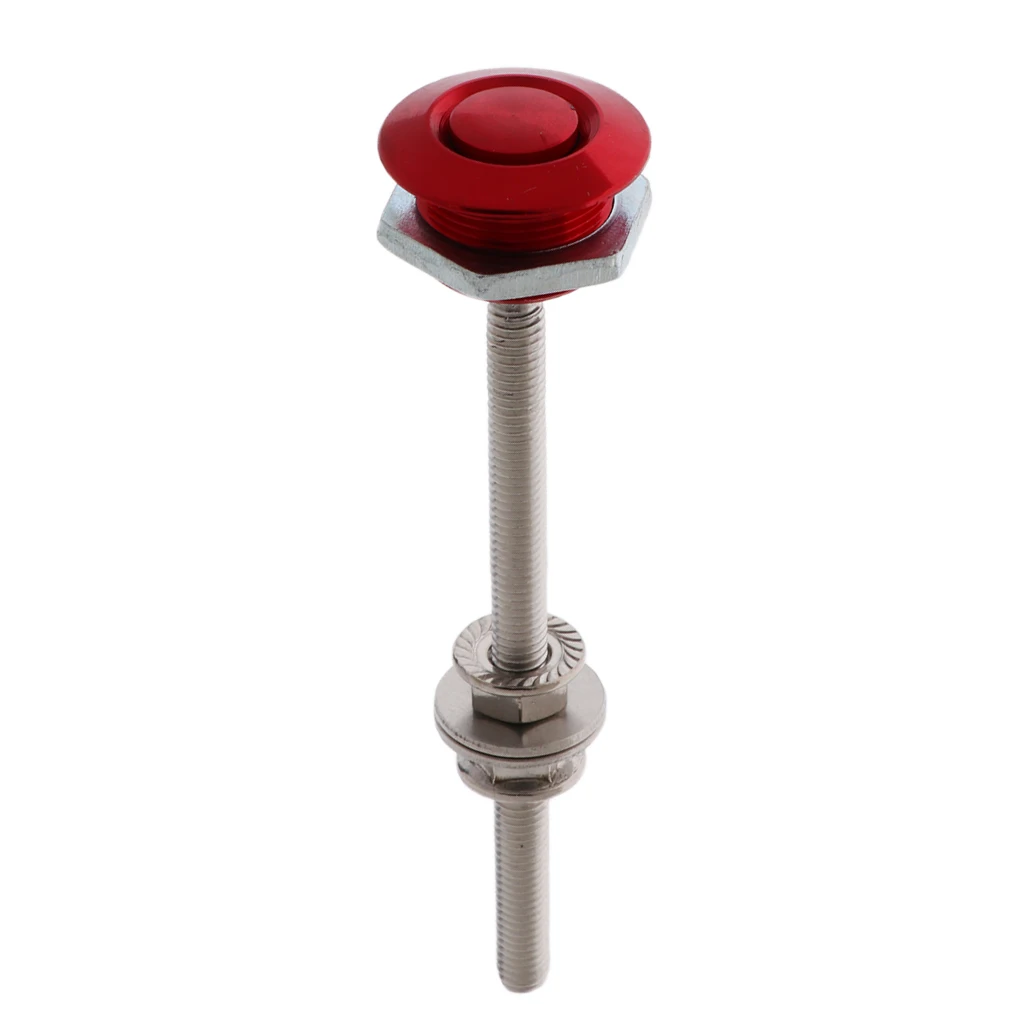 Quick Latch Low Profile Lockable Push Button Hood Pins 25mm Dia High Quality Aluminum alloy Safety Stability Durability