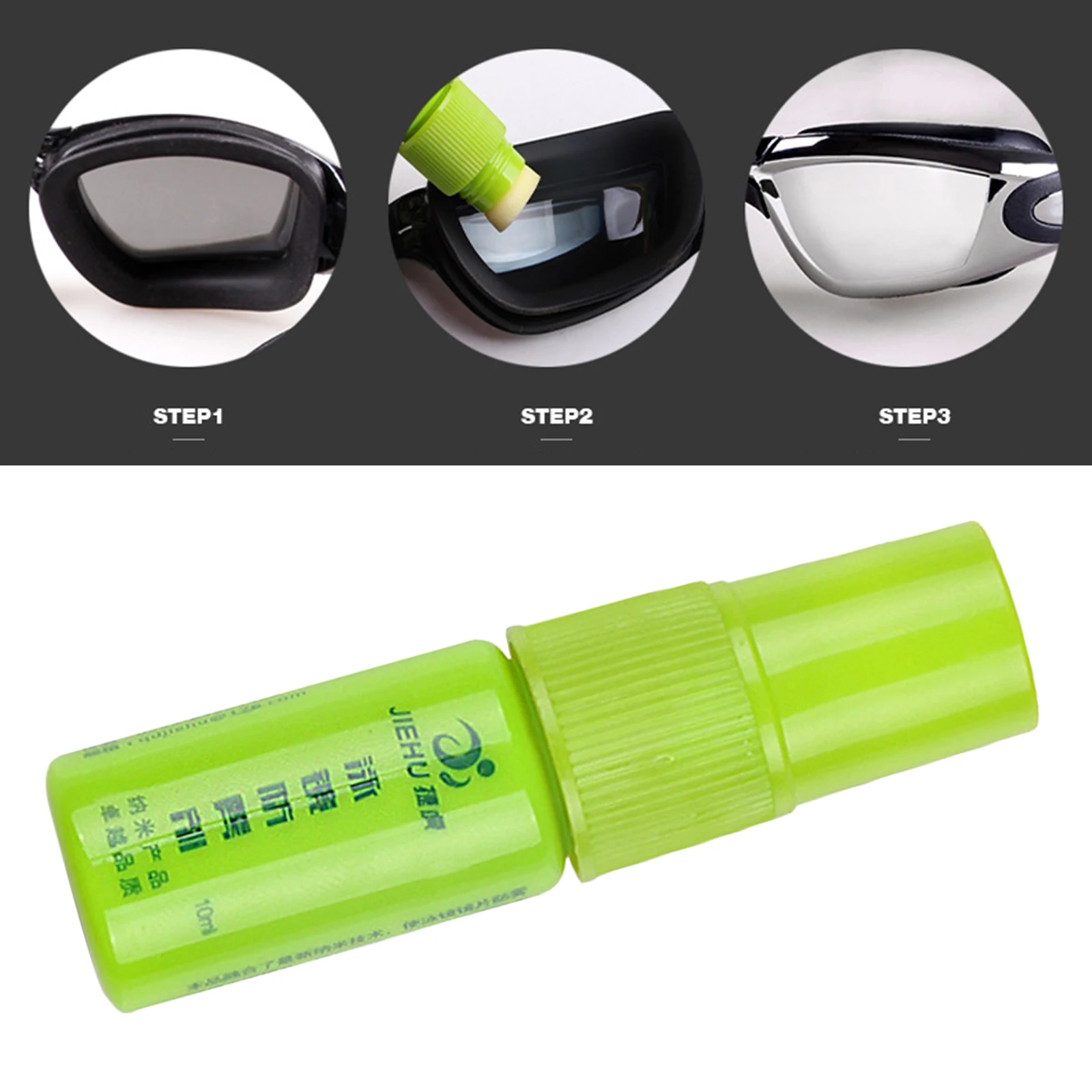 10ml Durable Solid State Nano Anti Fog Agent Defogger for Diving Mask Goggles Car Glass Swim Diving Goggles Glasses Accessories