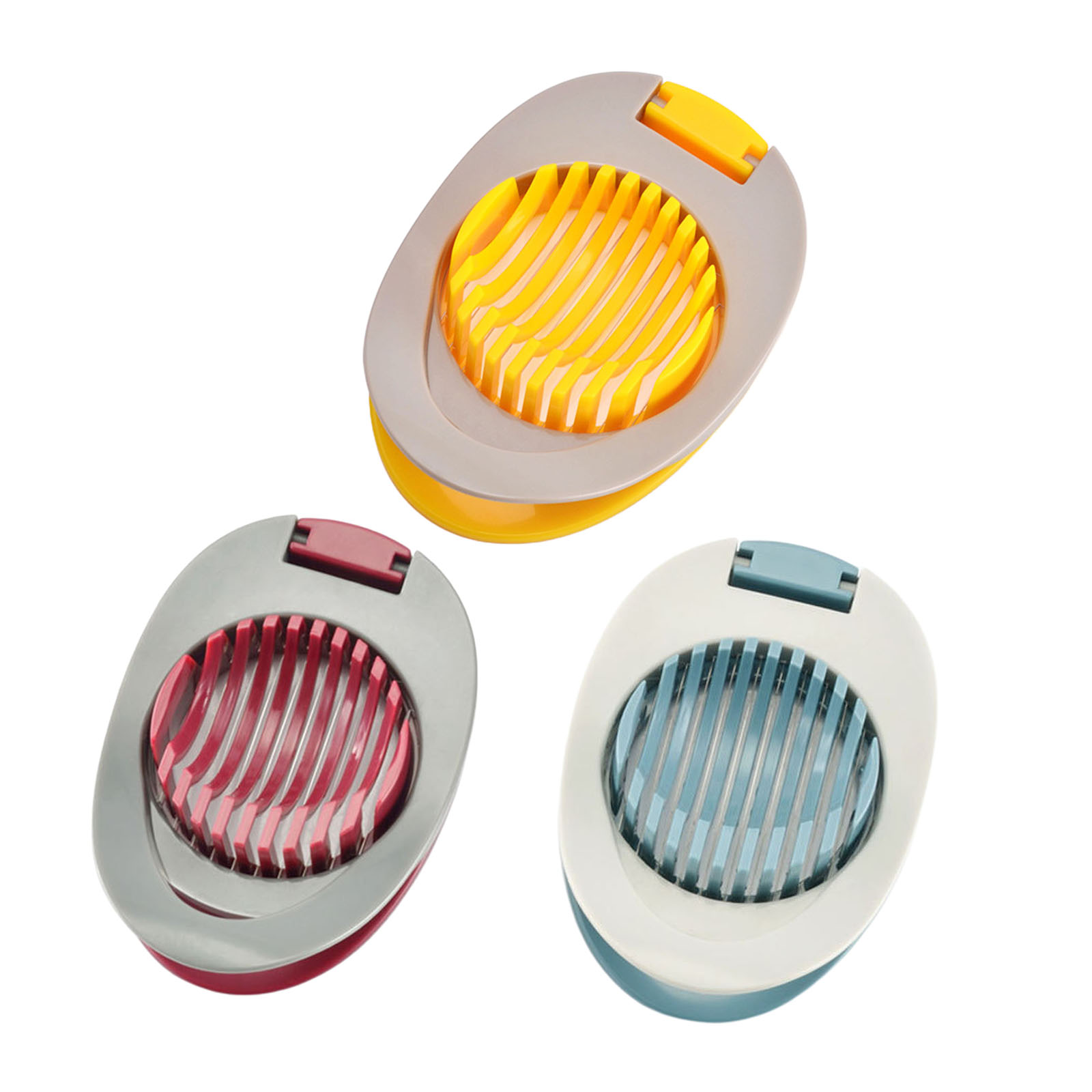Egg Slicer for Boiled Eggs Strawberry Cutter Stainless Steel Wire Tomato Cutter Cutting Wires Kitchen Helper